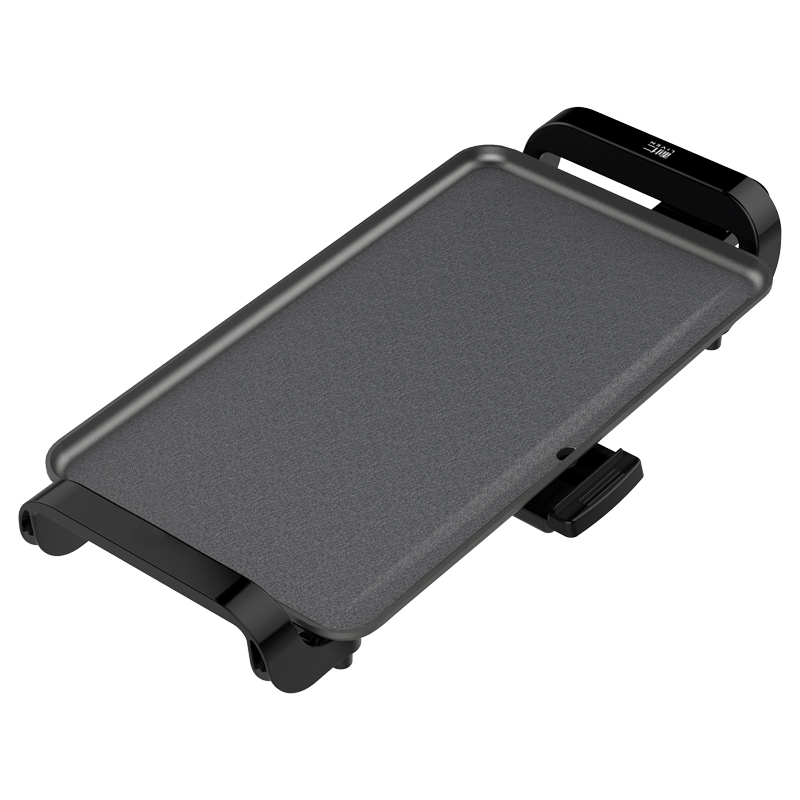 利仁KL-J4726烤肉锅电烤盘电烧烤盘家用电烤炉1700W烤肉烤炉五档调火烤肠烤肉盘多功能轻烟不粘